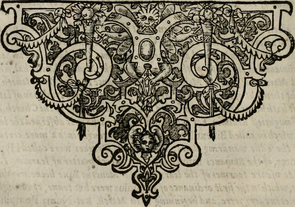 An illustration from The faerie qveen : The shepheards calendar : together with the other works of England's arch-poët, 1611, leaf 383