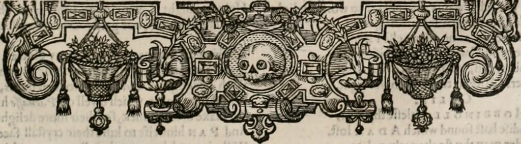 An illustration from The faerie qveen : The shepheards calendar : together with the other works of England's arch-poët, 1611, leaf 408