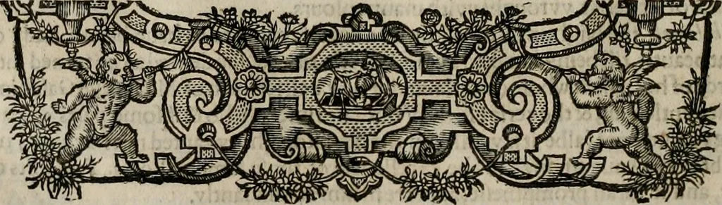 An illustration from The faerie qveen : The shepheards calendar : together with the other works of England's arch-poët, 1611, leaf 435