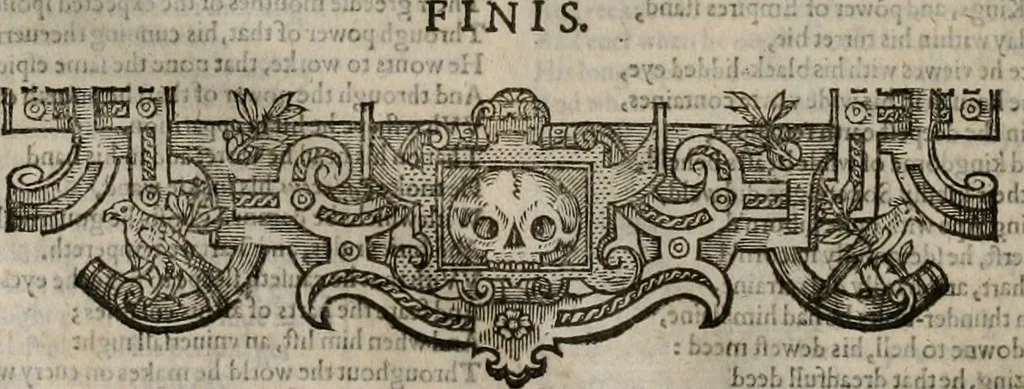 An illustration from The faerie qveen : The shepheards calendar : together with the other works of England's arch-poët, 1611, leaf 457