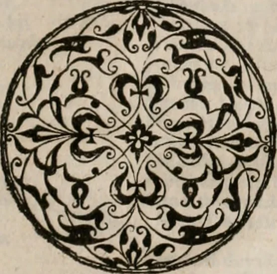An illustration from The faerie qveen : The shepheards calendar : together with the other works of England's arch-poët, 1611, leaf 484
