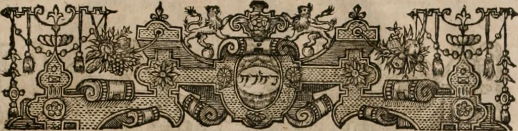 An illustration from The faerie qveen : The shepheards calendar : together with the other works of England's arch-poët, 1611, leaf 536