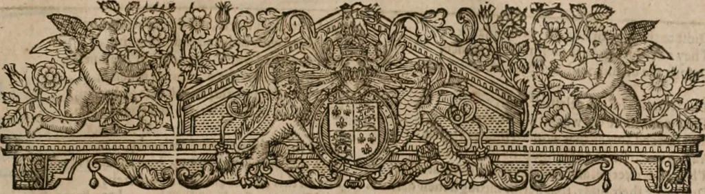 An illustration from The faerie qveen : The shepheards calendar : together with the other works of England's arch-poët, 1611, leaf 552