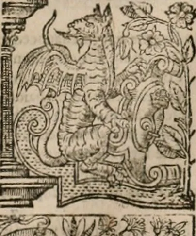 An illustration from The faerie qveen : The shepheards calendar : together with the other works of England's arch-poët, 1611, leaf 76