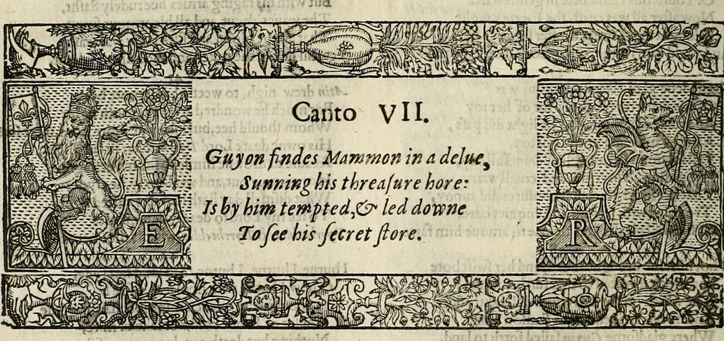 An illustration from The faerie qveen : The shepheards calendar : together with the other works of England's arch-poët, 1611, leaf 103