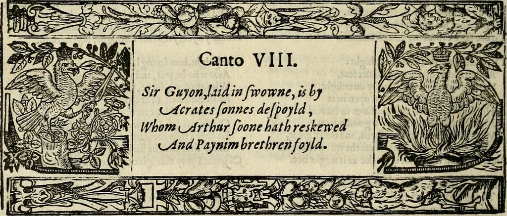 An illustration from The faerie qveen : The shepheards calendar : together with the other works of England's arch-poët, 1611, leaf 109