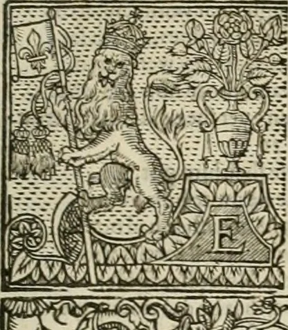 An illustration from The faerie qveen : The shepheards calendar : together with the other works of England's arch-poët, 1611, leaf 168