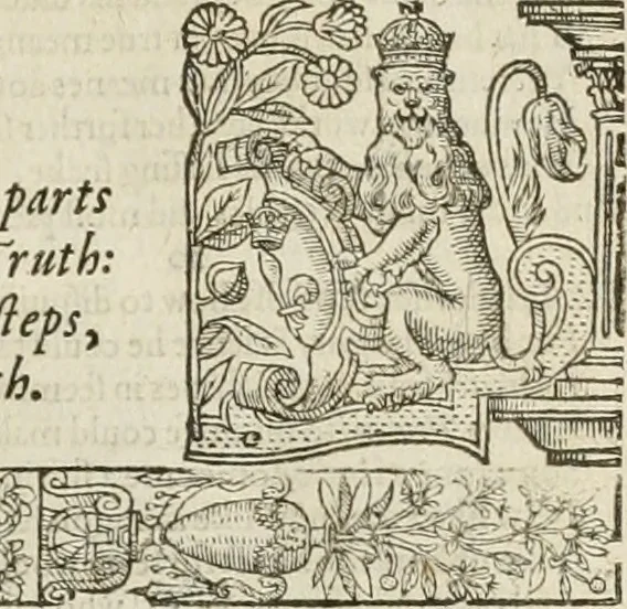 An illustration from The faerie qveen : The shepheards calendar : together with the other works of England's arch-poët, 1611, leaf 24