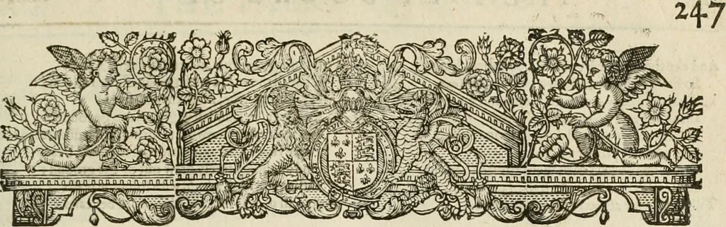 An illustration from The faerie qveen : The shepheards calendar : together with the other works of England's arch-poët, 1611, leaf 264