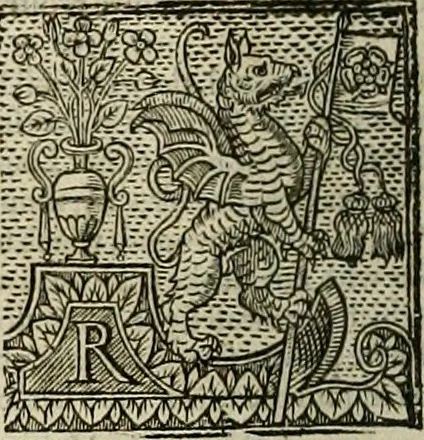 An illustration from The faerie qveen : The shepheards calendar : together with the other works of England's arch-poët, 1611, leaf 295