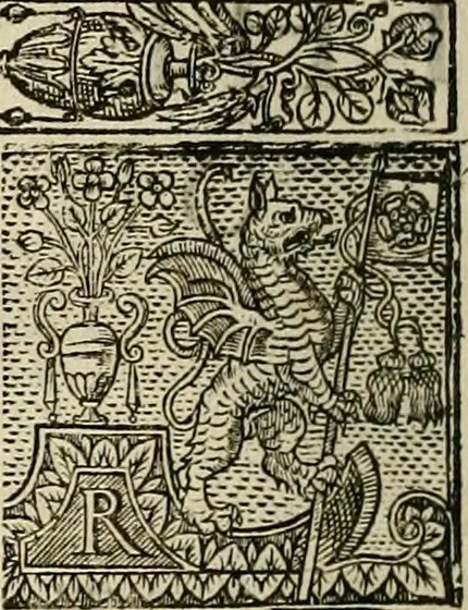 An illustration from The faerie qveen : The shepheards calendar : together with the other works of England's arch-poët, 1611, leaf 319
