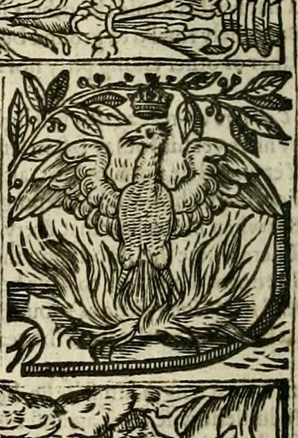 An illustration from The faerie qveen : The shepheards calendar : together with the other works of England's arch-poët, 1611, leaf 323