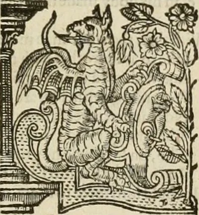 An illustration from The faerie qveen : The shepheards calendar : together with the other works of England's arch-poët, 1611, leaf 332