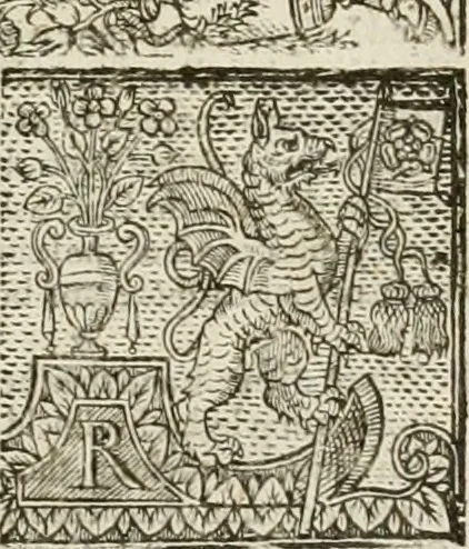 An illustration from The faerie qveen : The shepheards calendar : together with the other works of England's arch-poët, 1611, leaf 348