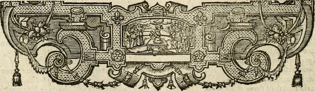 An illustration from The faerie qveen : The shepheards calendar : together with the other works of England's arch-poët, 1611, leaf 369