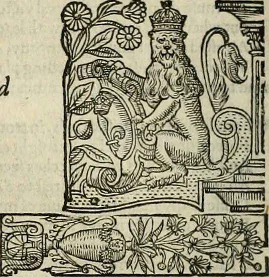 An illustration from The faerie qveen : The shepheards calendar : together with the other works of England's arch-poët, 1611, leaf 37