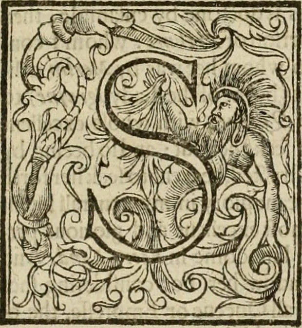 An illustration from The faerie qveen : The shepheards calendar : together with the other works of England's arch-poët, 1611, leaf 382