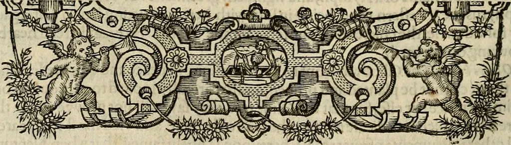 An illustration from The faerie qveen : The shepheards calendar : together with the other works of England's arch-poët, 1611, leaf 415