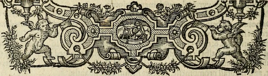 An illustration from The faerie qveen : The shepheards calendar : together with the other works of England's arch-poët, 1611, leaf 449