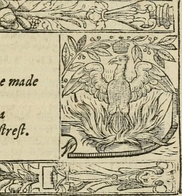 An illustration from The faerie qveen : The shepheards calendar : together with the other works of England's arch-poët, 1611, leaf 46