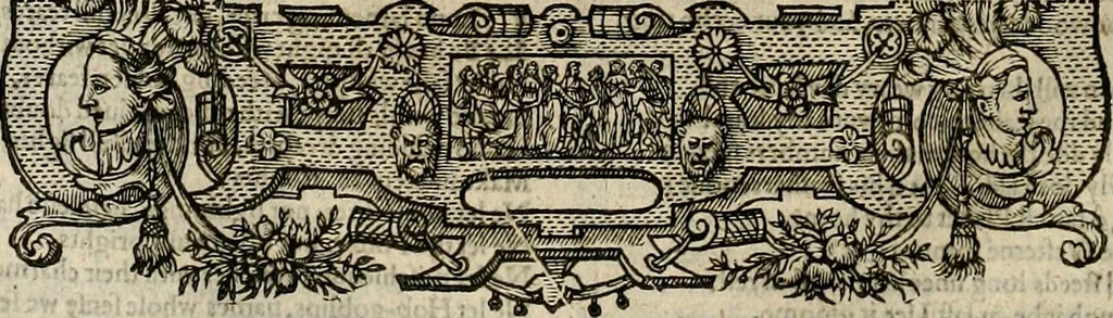 An illustration from The faerie qveen : The shepheards calendar : together with the other works of England's arch-poët, 1611, leaf 507