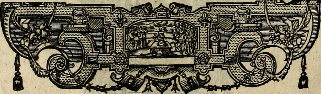 An illustration from The faerie qveen : The shepheards calendar : together with the other works of England's arch-poët, 1611, leaf 535