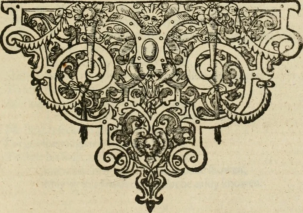 An illustration from The faerie qveen : The shepheards calendar : together with the other works of England's arch-poët, 1611, leaf 556