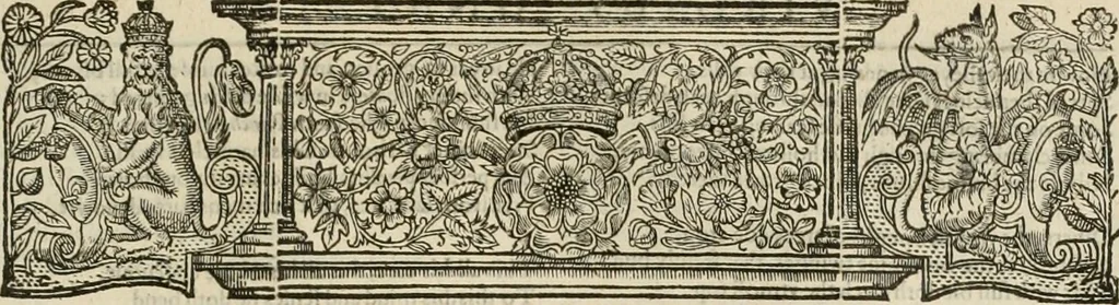 An illustration from The faerie qveen : The shepheards calendar : together with the other works of England's arch-poët, 1611, leaf 560