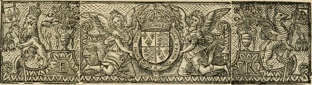 An illustration from The faerie qveen : The shepheards calendar : together with the other works of England's arch-poët, 1611, leaf 568