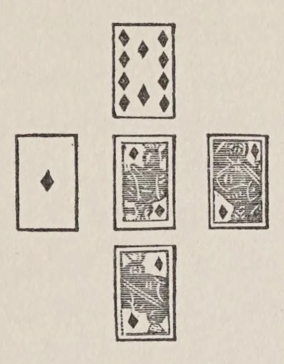 An illustration from Fagots for the fireside : one hundred and fifty games and amusements for evenings at home and social parties, 1894, leaf 113