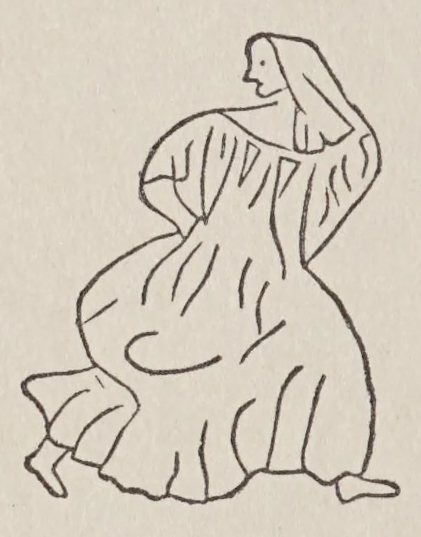 An illustration from Fagots for the fireside : one hundred and fifty games and amusements for evenings at home and social parties, 1894, leaf 22
