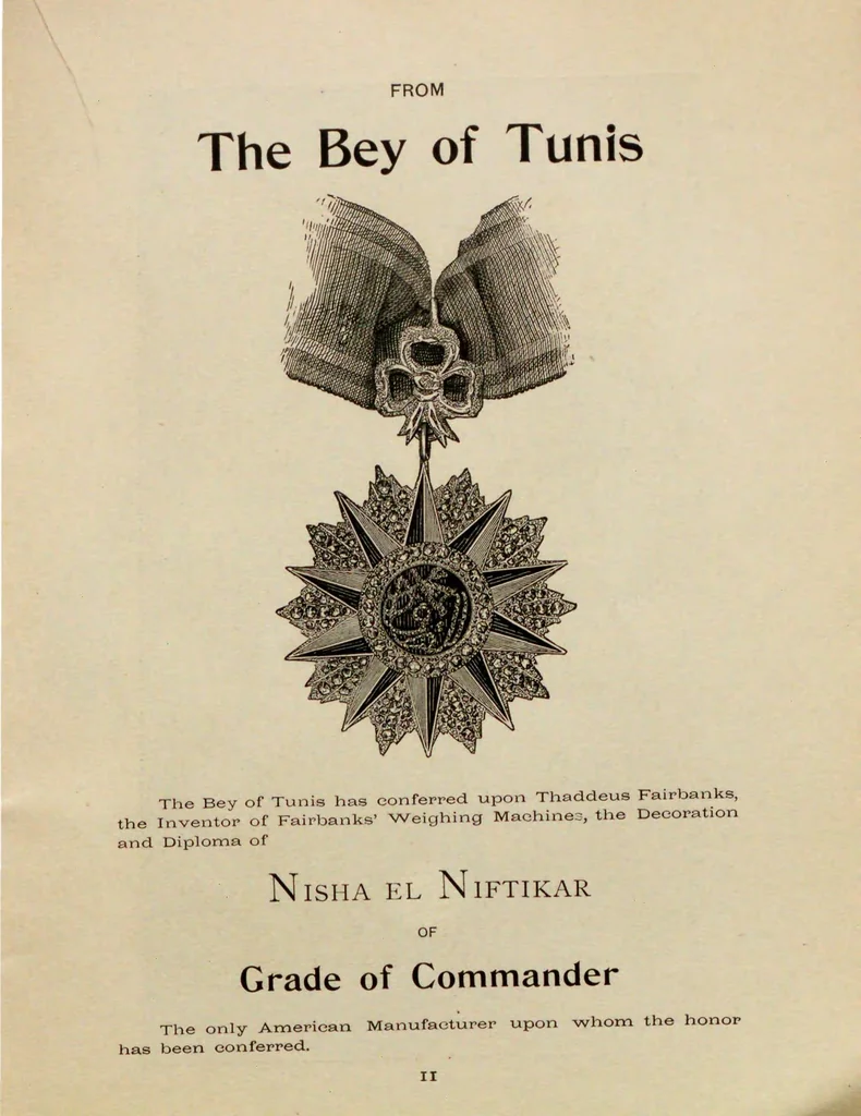 An illustration from Fairbanks' scales, the world's standard : manufactured by E. & T. Fairbanks & Co, 1893, leaf 13