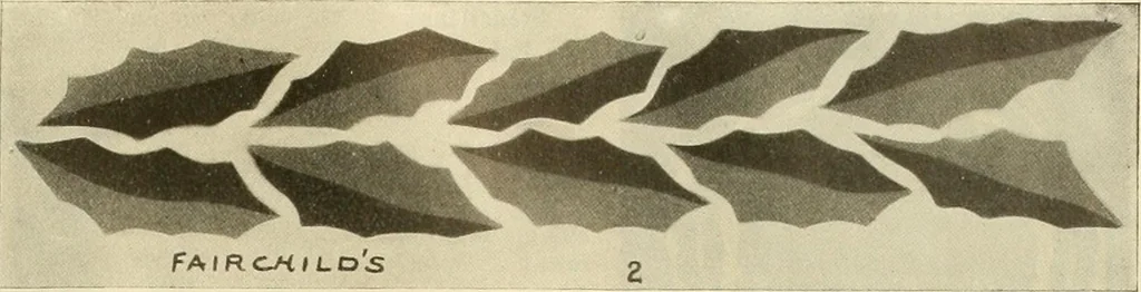 An illustration from Fairchild's rapid letterer and show-card maker, commercial alphabet construction with brush or pen, 1910, leaf 100