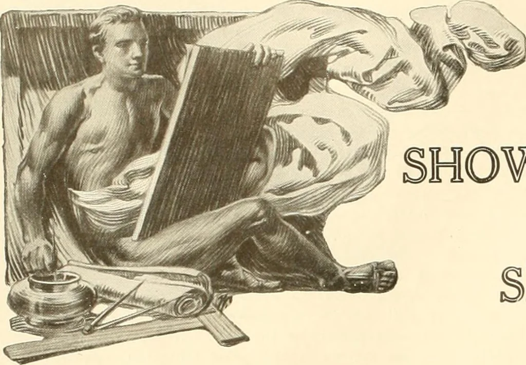 An illustration from Fairchild's rapid letterer and show-card maker, commercial alphabet construction with brush or pen, 1910, leaf 23