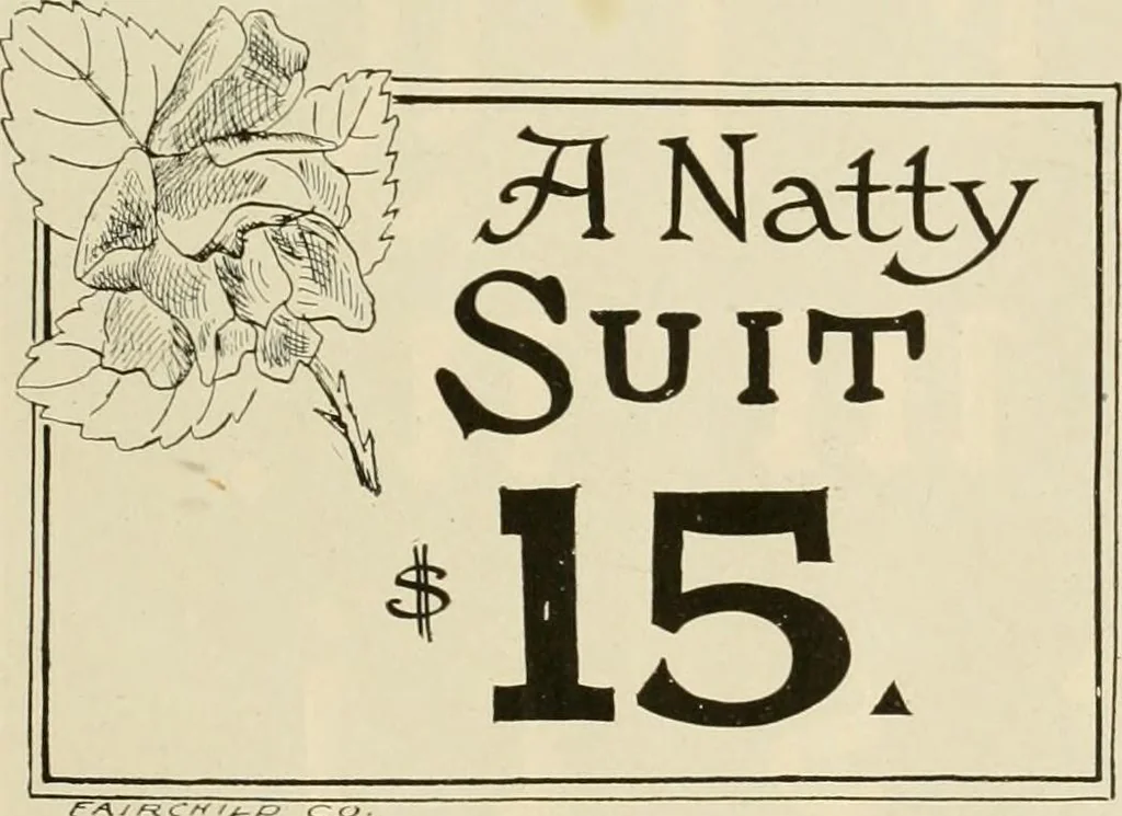 An illustration from Fairchild's rapid letterer and show-card maker, commercial alphabet construction with brush or pen, 1910, leaf 34