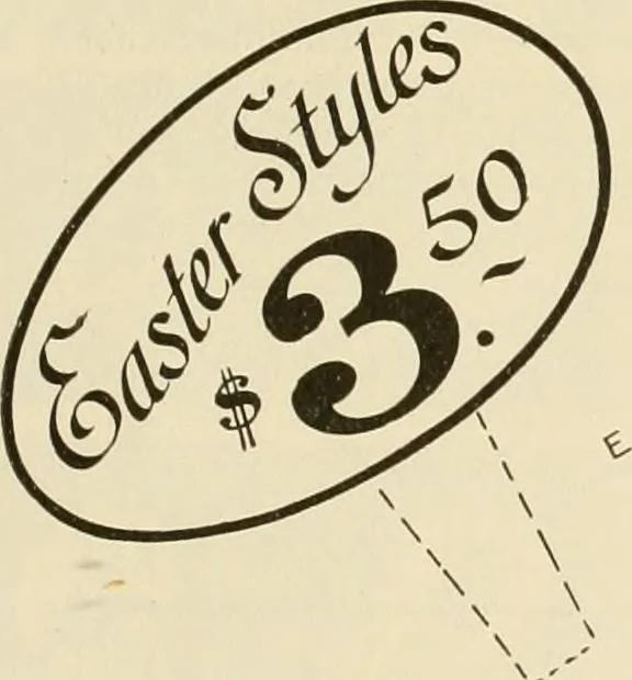 An illustration from Fairchild's rapid letterer and show-card maker, commercial alphabet construction with brush or pen, 1910, leaf 46