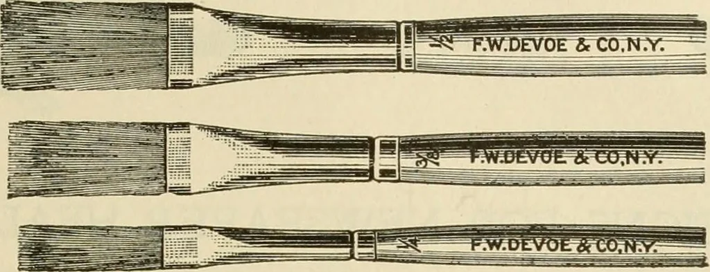 An illustration from Fairchild's rapid letterer and show-card maker, commercial alphabet construction with brush or pen, 1910, leaf 64