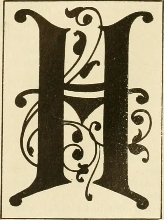 An illustration from Fairchild's rapid letterer and show-card maker, commercial alphabet construction with brush or pen, 1910, leaf 68