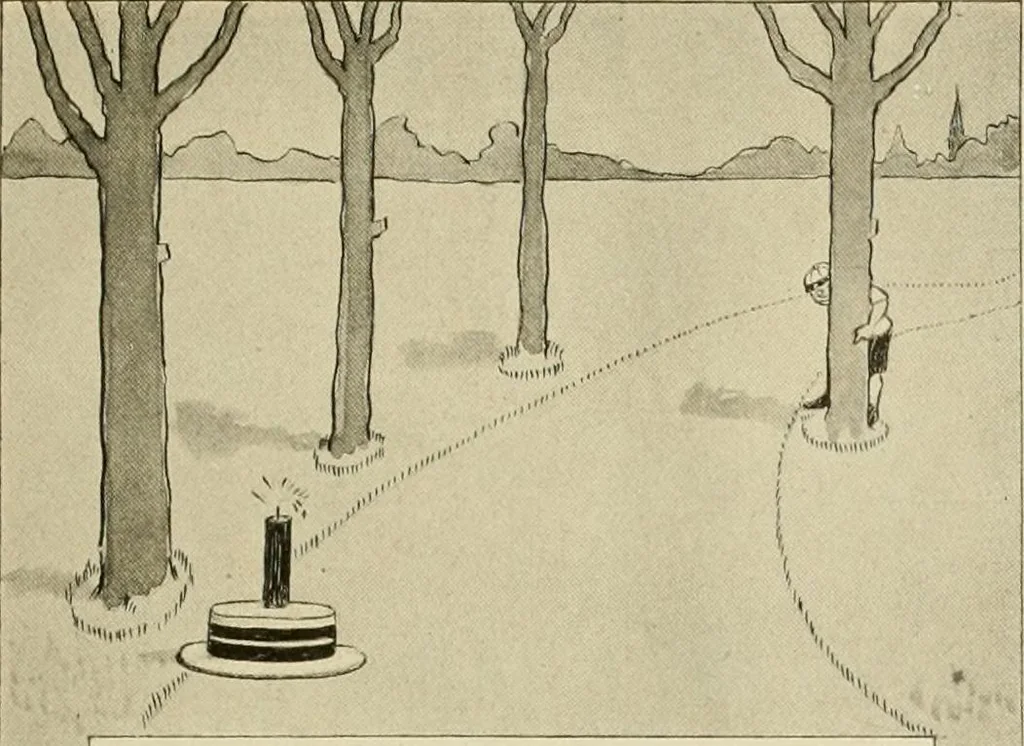 An illustration from Fairchild's rapid letterer and show-card maker, commercial alphabet construction with brush or pen, 1910, leaf 80