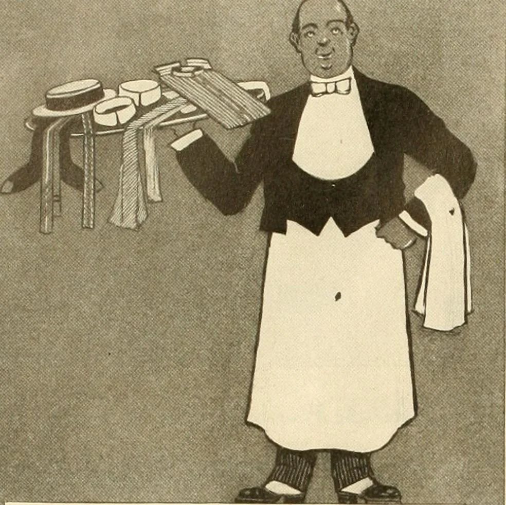 An illustration from Fairchild's rapid letterer and show-card maker, commercial alphabet construction with brush or pen, 1910, leaf 81
