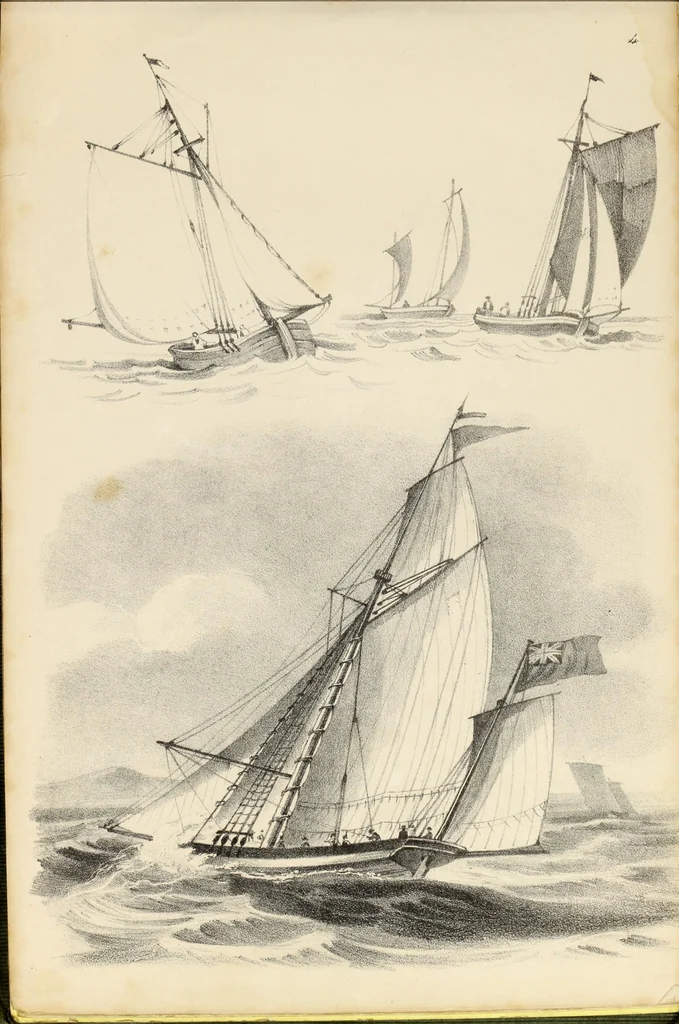 An illustration from Fairland's juvenile artist, or, Easy studies for beginners in drawing, of figures, animals, shipping, and landscape, 1838, leaf 11