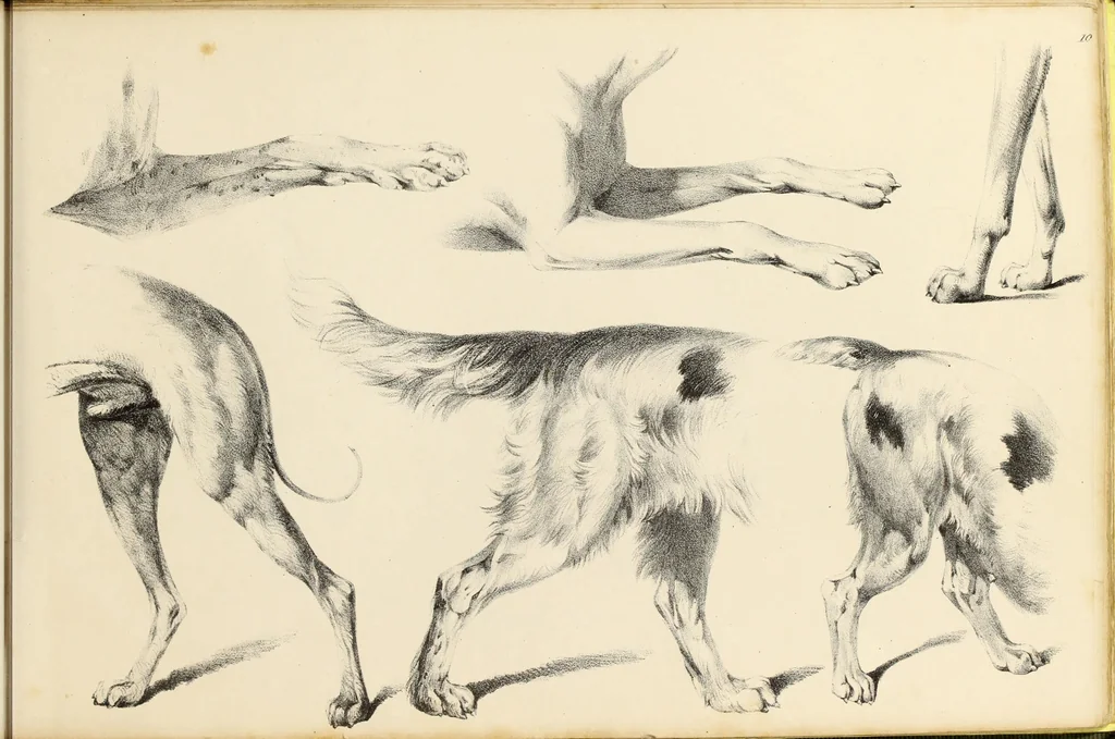 An illustration from Fairland's juvenile artist, or, Easy studies for beginners in drawing, of figures, animals, shipping, and landscape, 1838, leaf 25