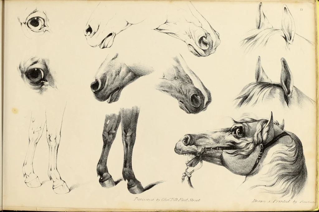 An illustration from Fairland's juvenile artist, or, Easy studies for beginners in drawing, of figures, animals, shipping, and landscape, 1838, leaf 31