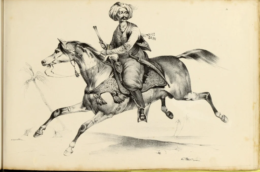 An illustration from Fairland's juvenile artist, or, Easy studies for beginners in drawing, of figures, animals, shipping, and landscape, 1838, leaf 37