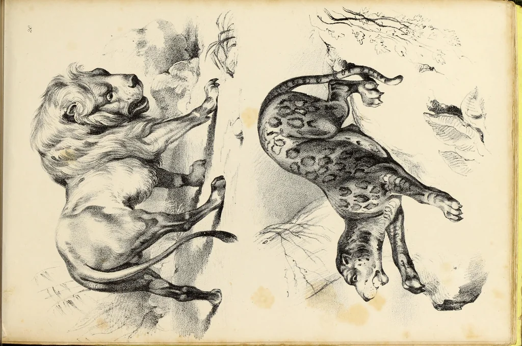 An illustration from Fairland's juvenile artist, or, Easy studies for beginners in drawing, of figures, animals, shipping, and landscape, 1838, leaf 45