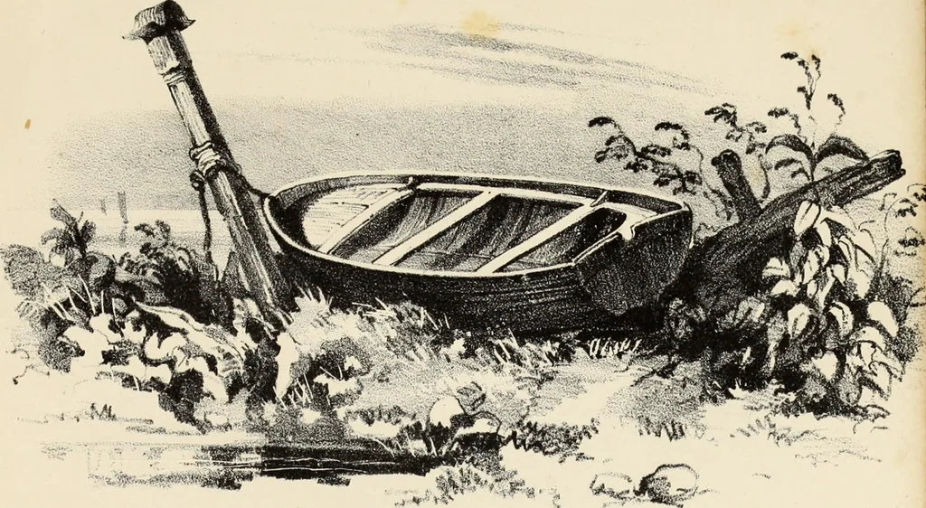 An illustration from Fairland's juvenile artist, or, Easy studies for beginners in drawing, of figures, animals, shipping, and landscape, 1838, leaf 49