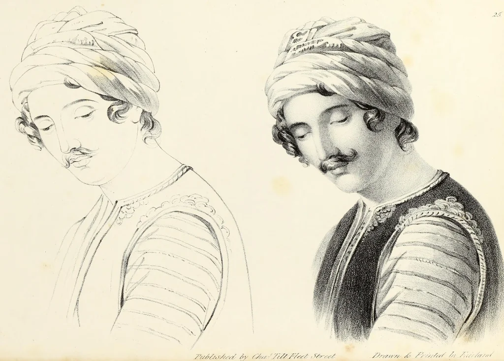 An illustration from Fairland's juvenile artist, or, Easy studies for beginners in drawing, of figures, animals, shipping, and landscape, 1838, leaf 55