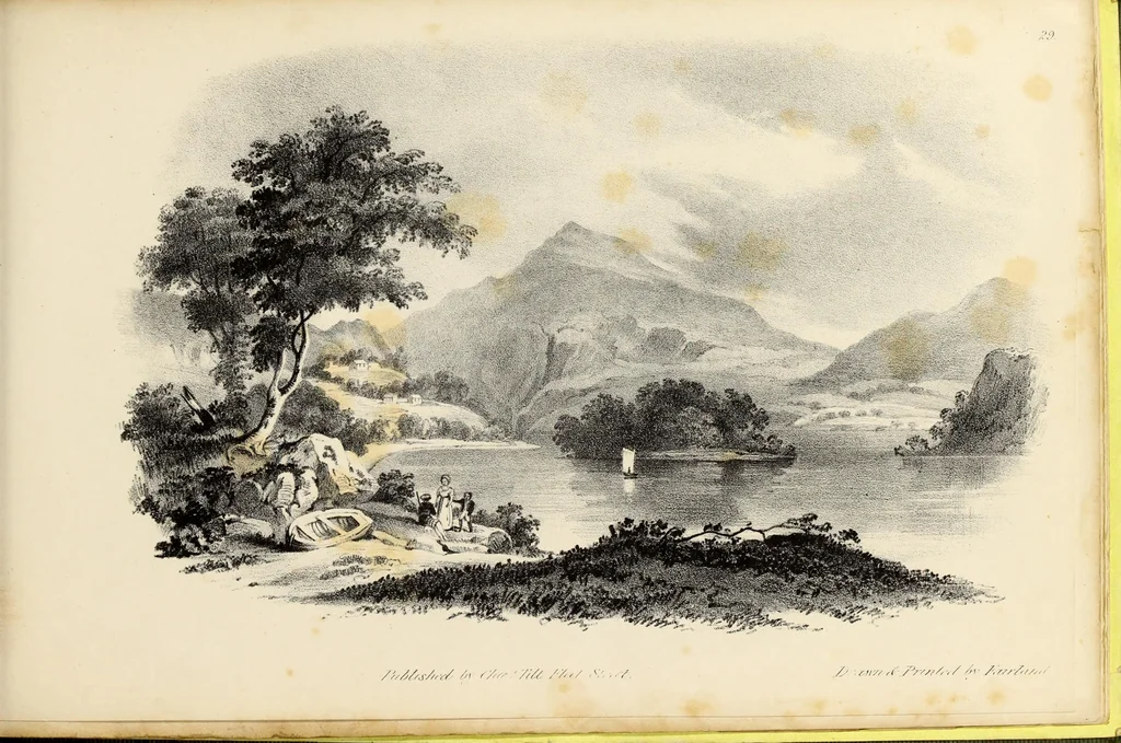An illustration from Fairland's juvenile artist, or, Easy studies for beginners in drawing, of figures, animals, shipping, and landscape, 1838, leaf 63