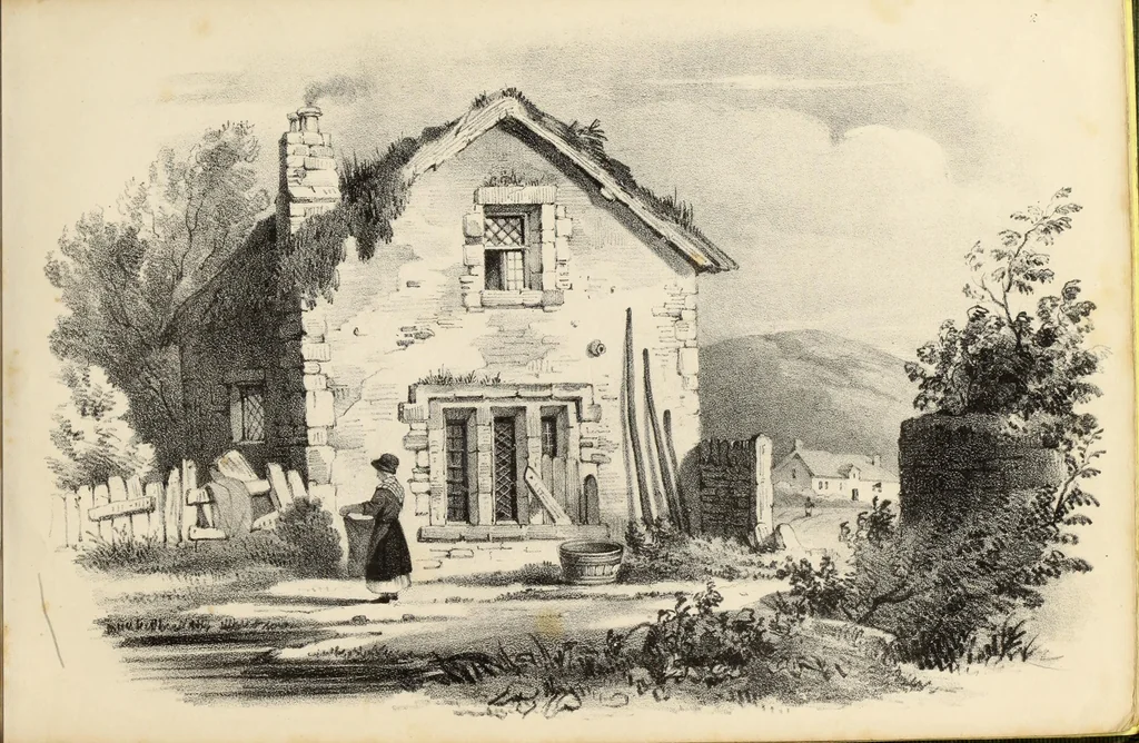 An illustration from Fairland's juvenile artist, or, Easy studies for beginners in drawing, of figures, animals, shipping, and landscape, 1838, leaf 7