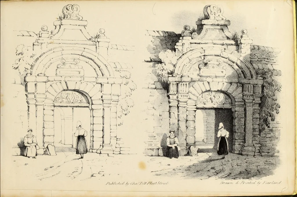 An illustration from Fairland's juvenile artist, or, Easy studies for beginners in drawing, of figures, animals, shipping, and landscape, 1838, leaf 9
